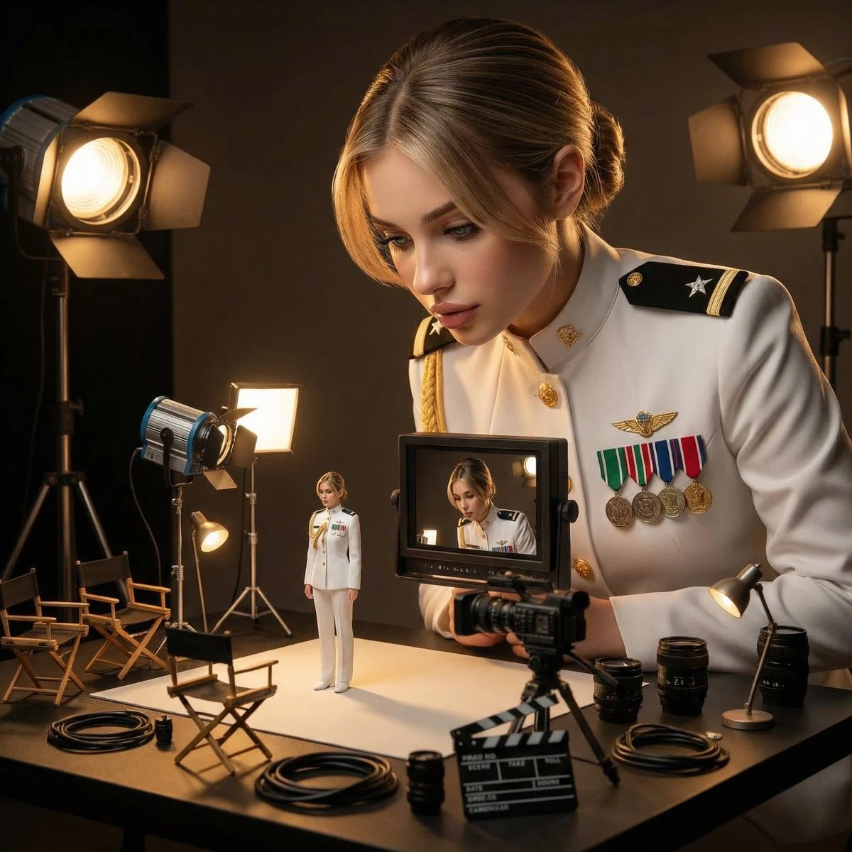 迷你导演监督微缩片场