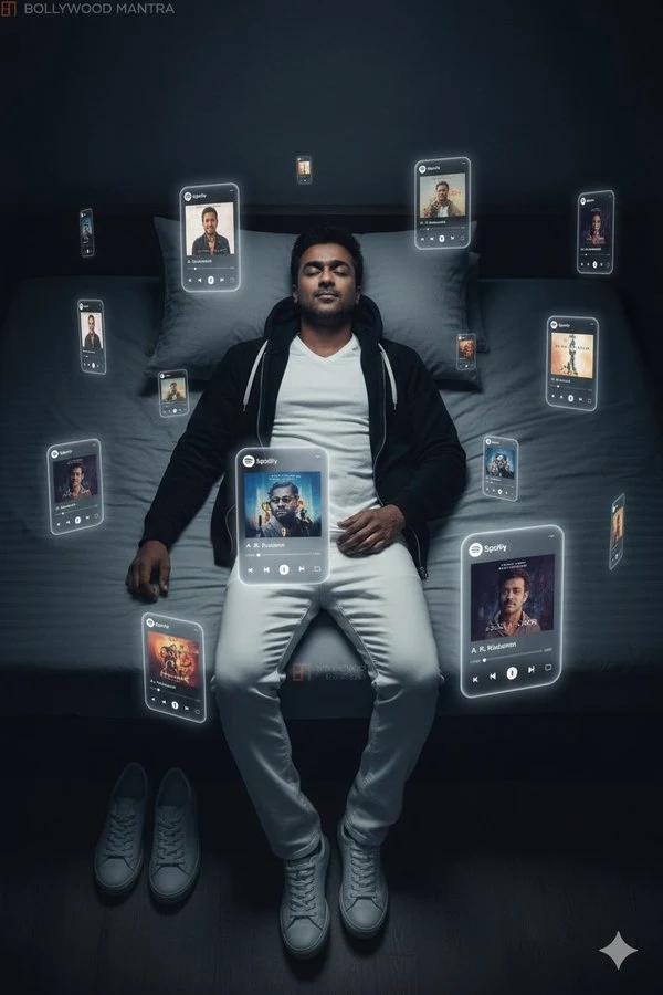 午夜AR梦幻音乐漂浮