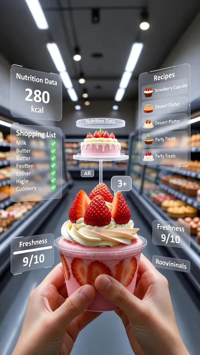 未来超市AR果酱选购记