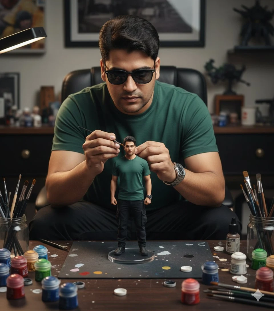 电影级手办创作瞬间