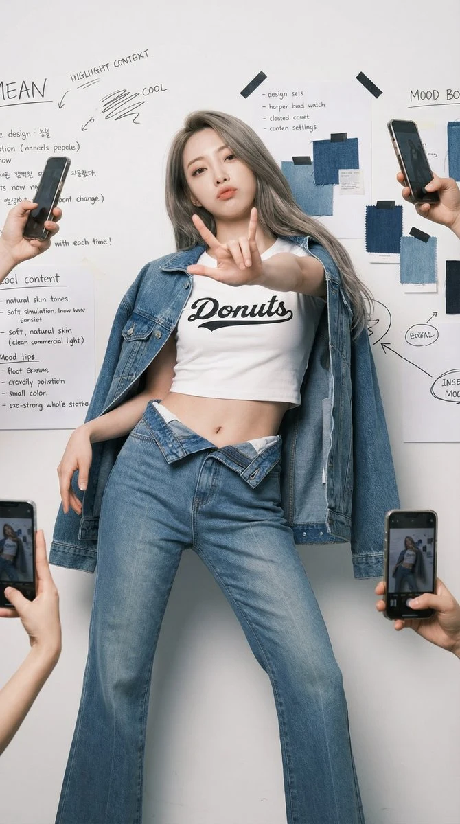 街头酷飒女孩时尚大片