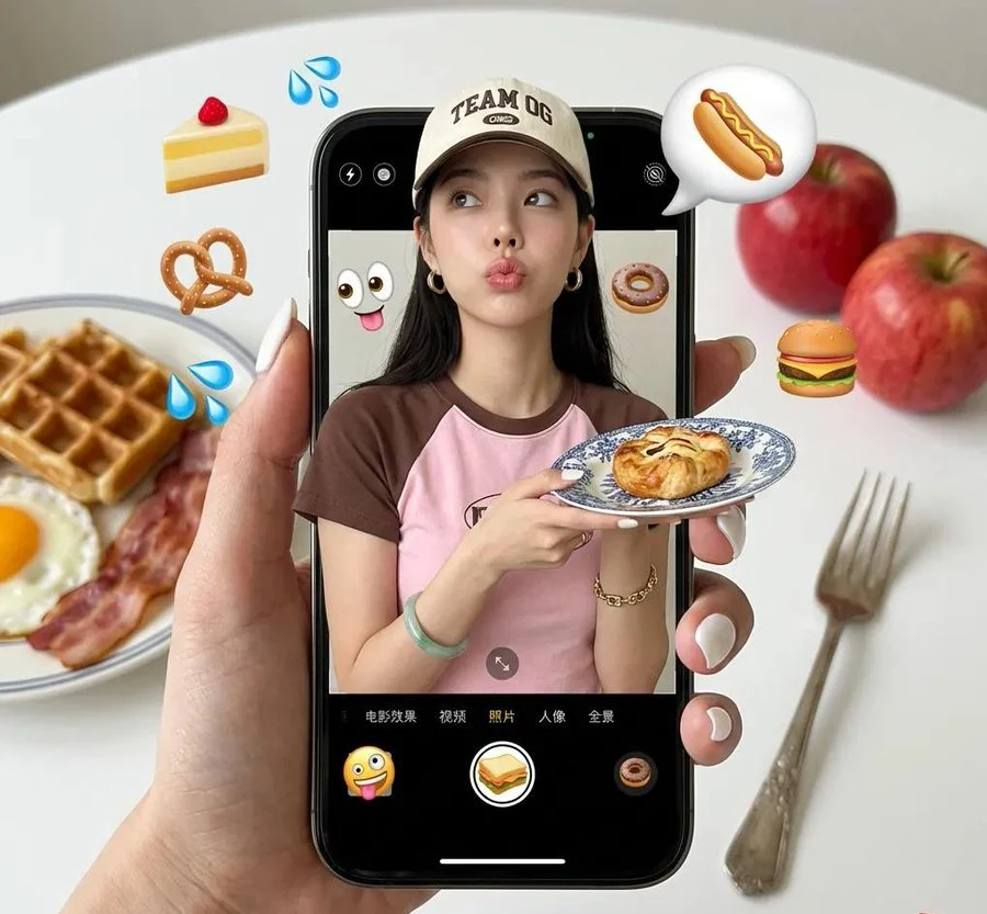 手机里的美食幻境