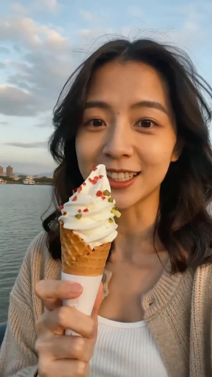 台北淡水河畔的温柔女友VLOG