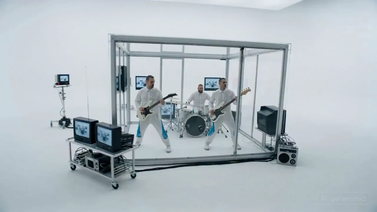 有机玻璃立方体演奏会