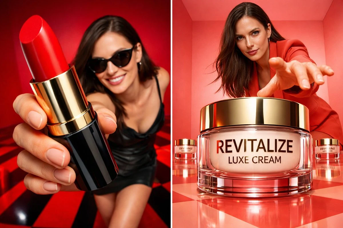 Коралловый минималистичный фотостудия модная коммерческая фотосессия