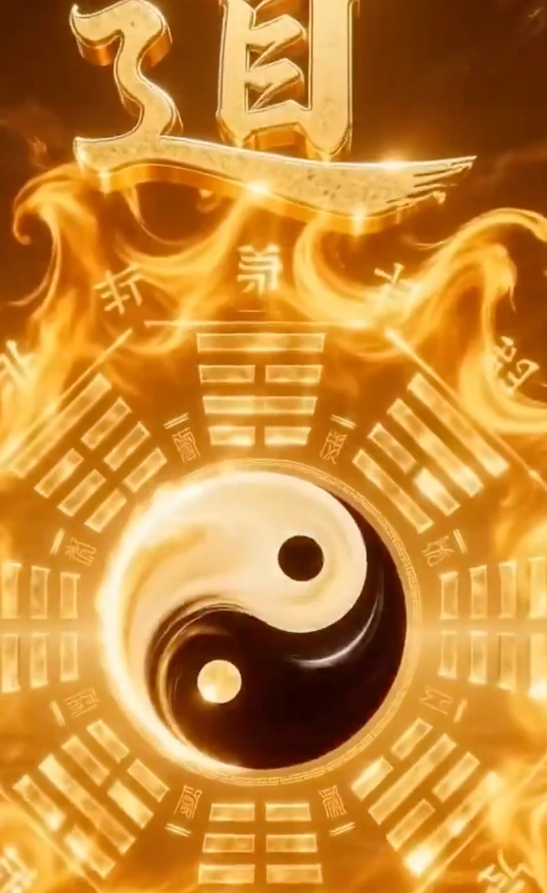 东方玄幻道家太极流转高维美学