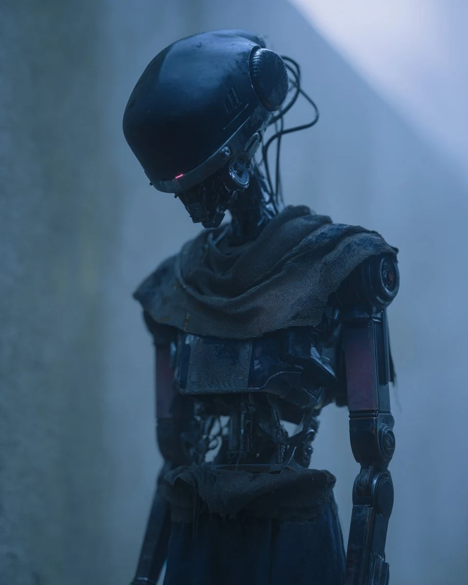 الجمال في الحرب النجومية: الآلات الصامتة في القاعة المظلمة