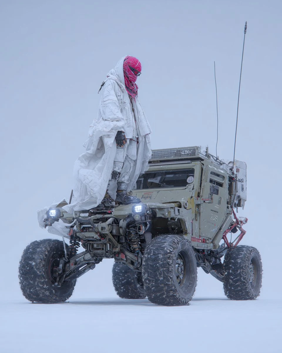 القائد السيبراني العسكري في المنطقة الجليدية المهملة