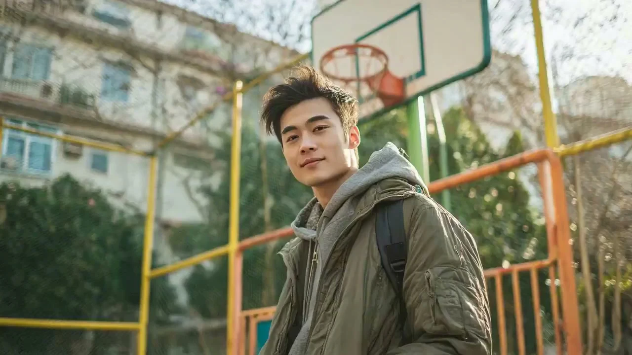 الشاب الذي يلعب كرة السلة الذي يعبر القصر القديم وجميلة الأرشيدوقة الباردة من عائلة هاولو