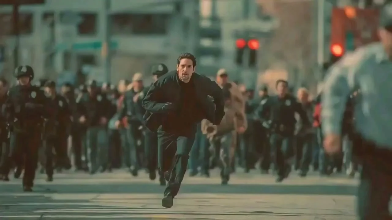 Паническая погоня с бегством по паническим городским улицам