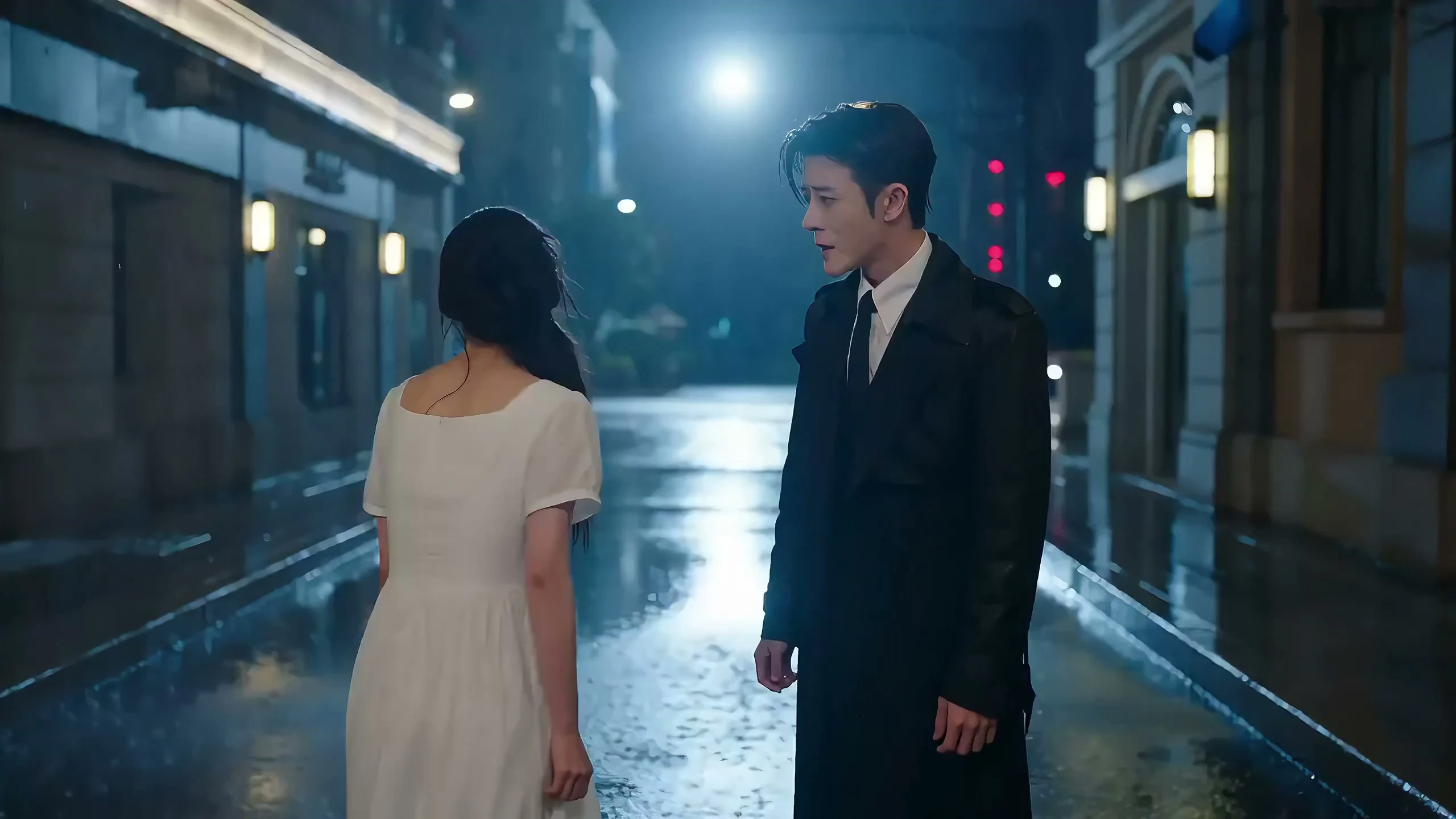 The ruthless tycoon from the stormy street deeply tries to win back his true love in the rain.