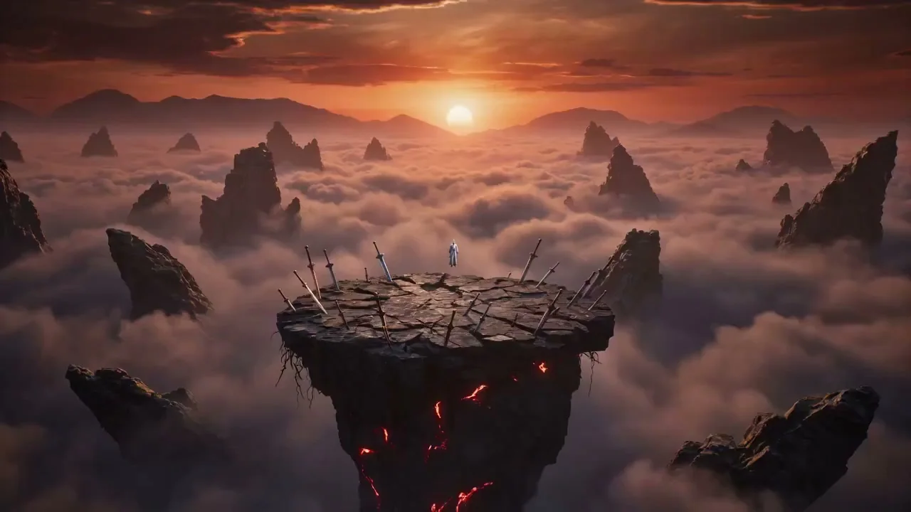 القتال النهائي بين سيد السيف والغامض في عالم البوهيميا الغامض