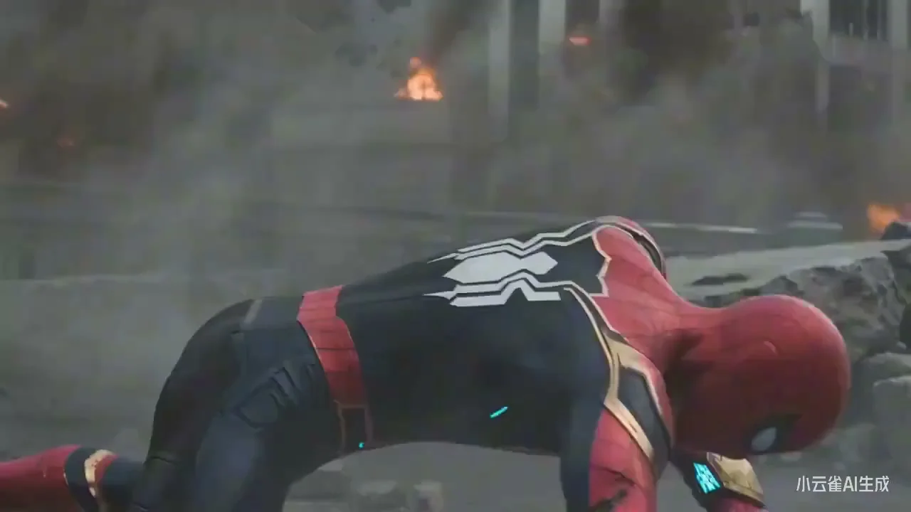 蜘蛛侠决战孙悟空古庙之巅