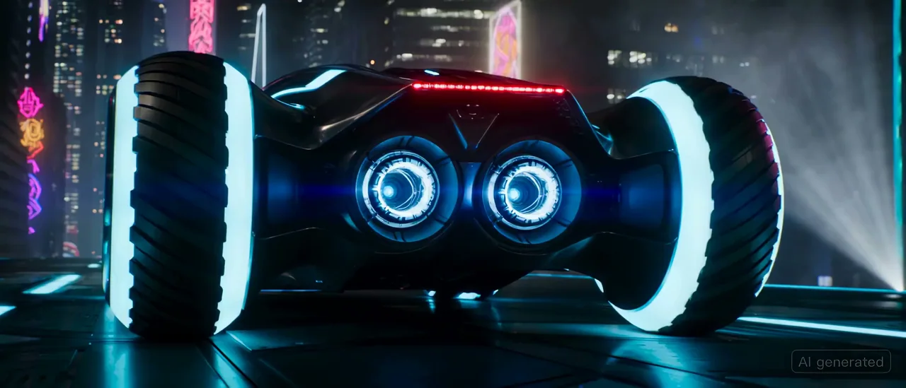 未来都市异形极速飙车四连拍