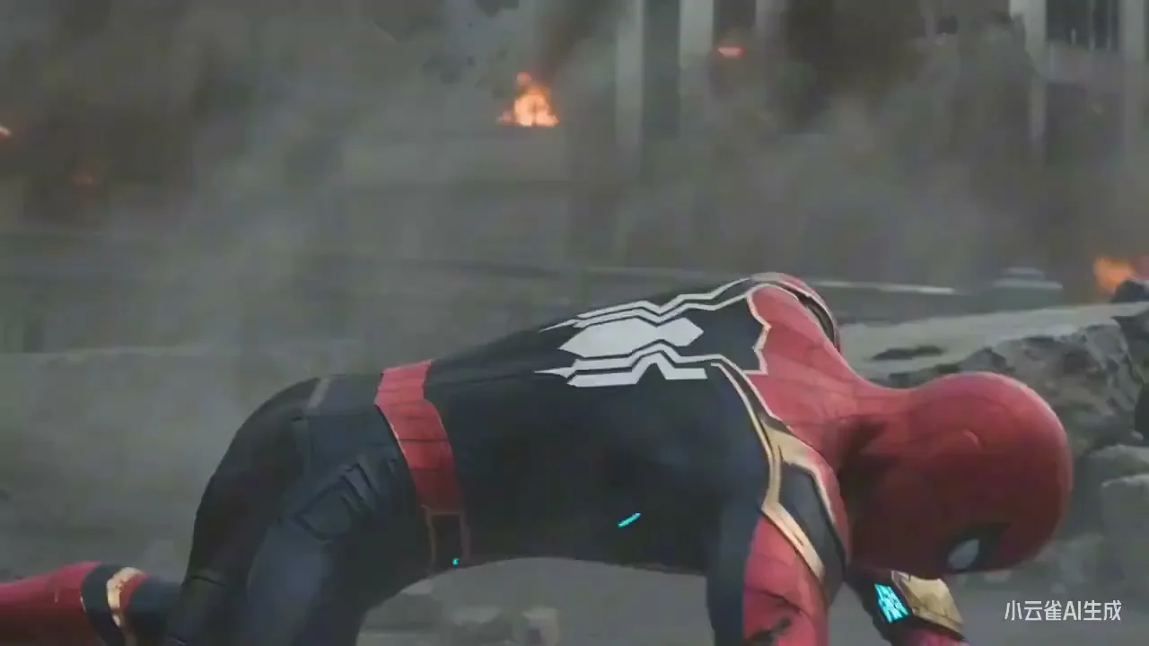 Sunset Ancient Temple Final Battle: Spider-Man Fights the Monkey King