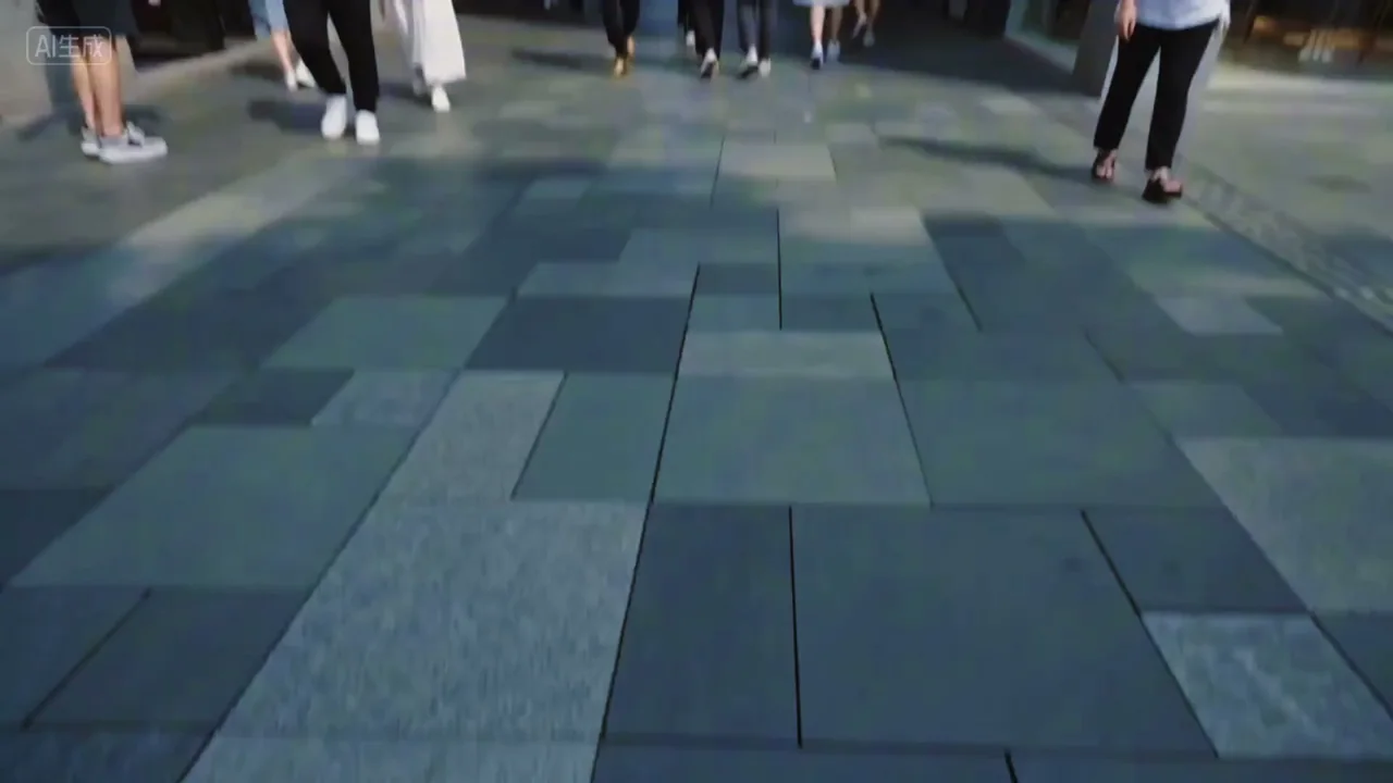 La vie magique de croiser un panda géant dans les rues de Taikoo Hui