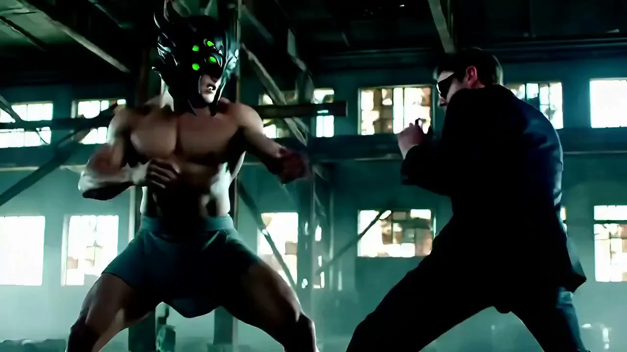 ジョジョのスタイル高速連打とスローモーションクローズアップ