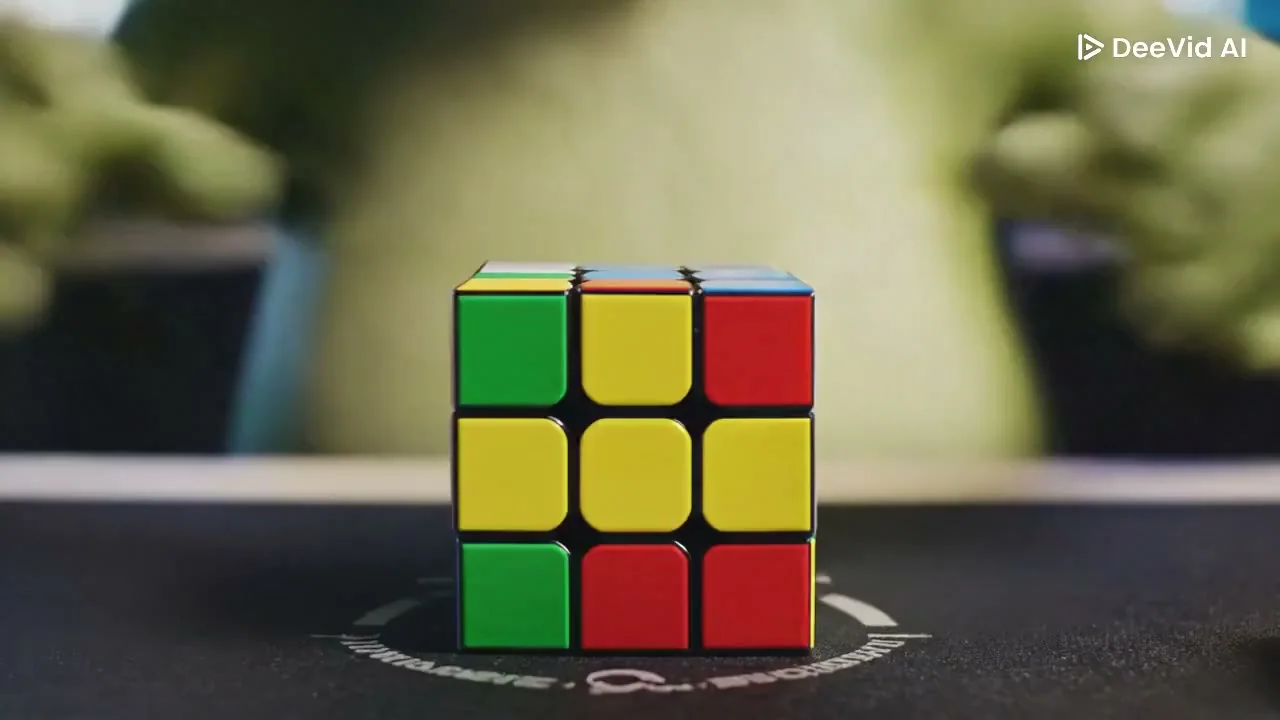 佩佩青蛙职业魔方速拧高燃瞬间