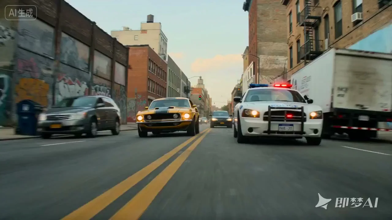 布朗克斯街头狂野飙车，野马变身机甲