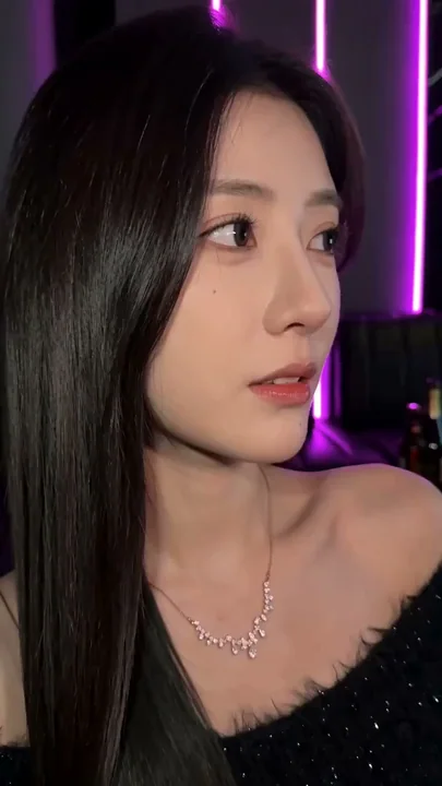 Petty Girlfriend in Neon KTV