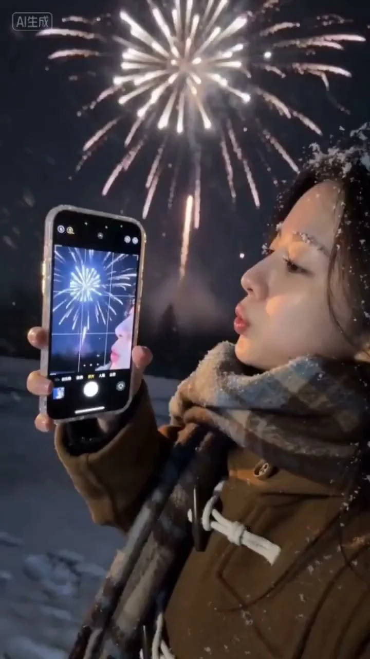 癒やし系ガールのセルフポートレート・モンタージュ