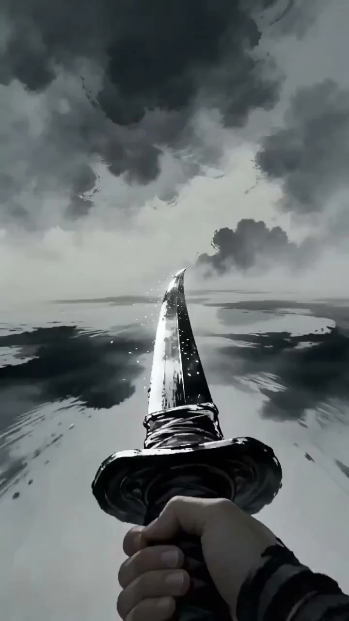 Immersive first-person action-adventure game set in a martial arts world with Chinese ink-wash art style.