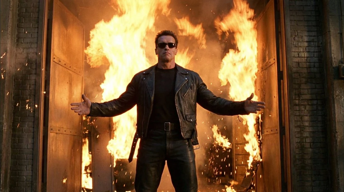 Winter Forest Polar Bear in Cinematic Light and Shadow