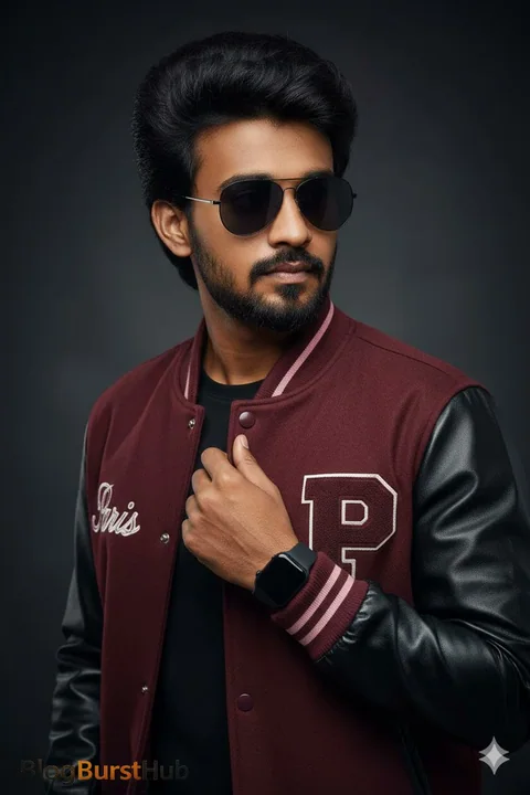 超写实风格的时尚男性肖像