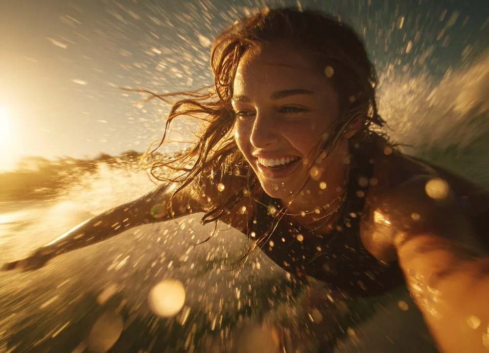 黄昏金色的瞬间，冲破樊笼，自由飞翔