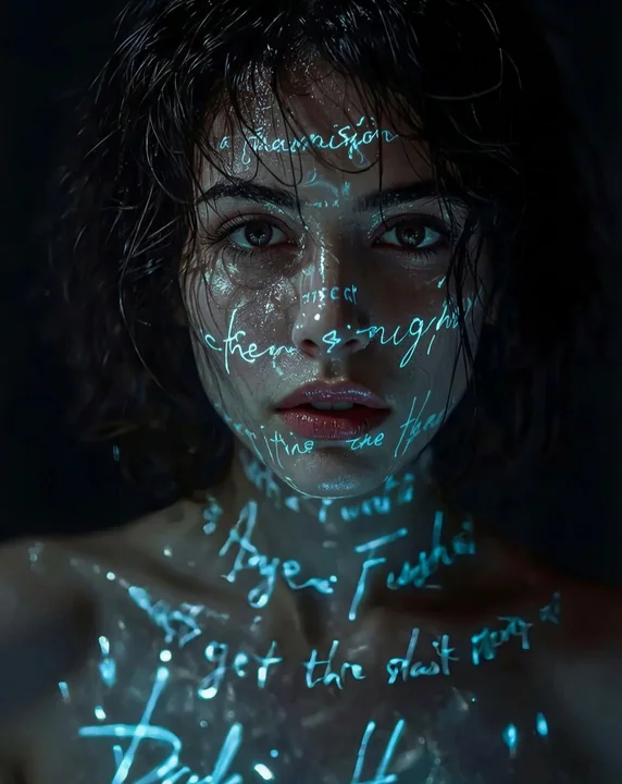 Pixar-style healing girl under warm autumn light