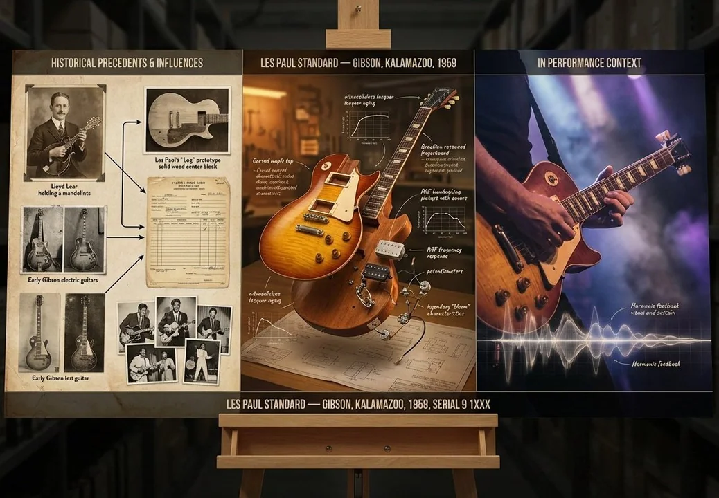 楽器製作者の遺産：楽器の全容工芸と音響の藍図