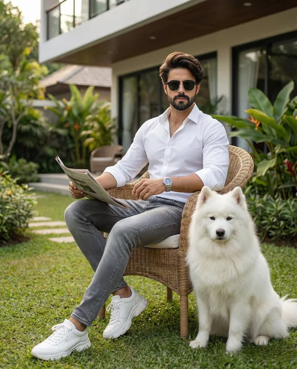 沉稳贵气现代绅士的私人花园时光