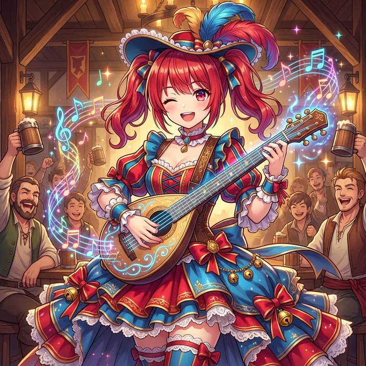 Battlefield Idol: The Shining Bard’s Gorgeous Awakening