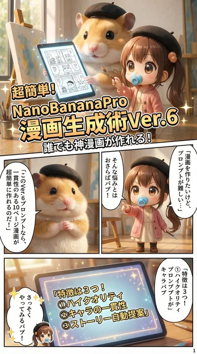 Nanobanana风格超长篇连贯漫画杰作