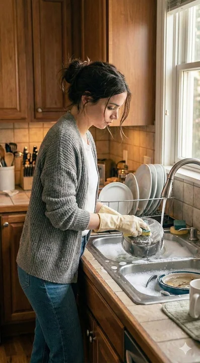 在璀璨星光下的翡翠晚礼服与厨房里的烟火气息